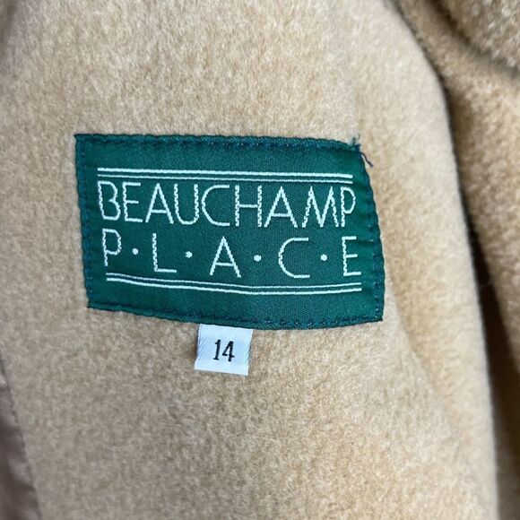 Vintage Beauchamp Place Wool Coat - Picture 6 of 6
